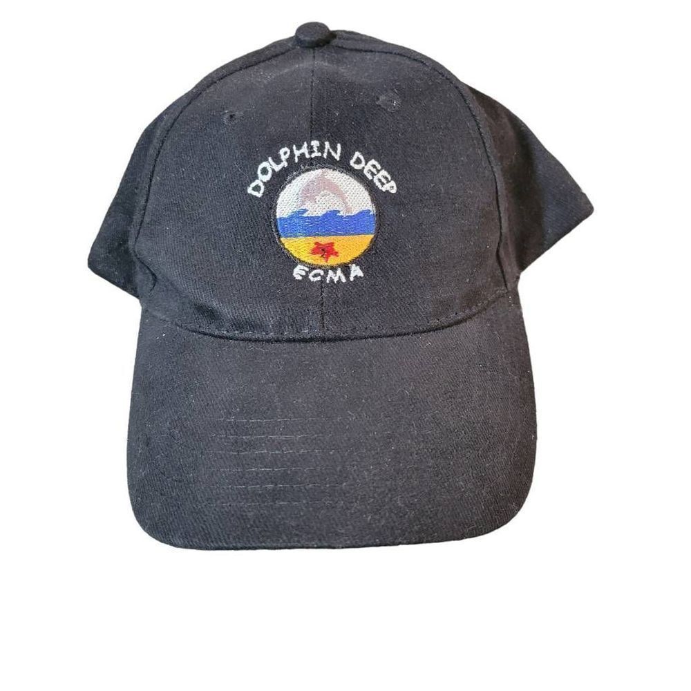 Vintage Dolphin Deep  Oilfield Offshore  Truckers Hat Cap.